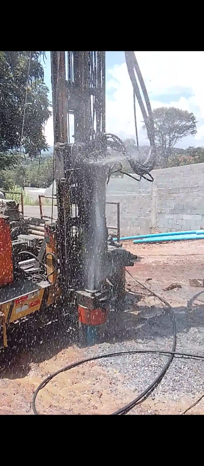 Poço concluído